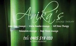 Anikas Massage Therapy - Airlie Beach Holiday 0