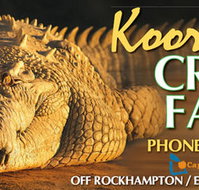 Koorana Saltwater Crocodile Farm - Airlie Beach Holiday