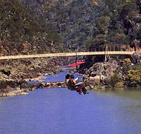 Launceston Cataract Gorge  Gorge Scenic Chairlift - Airlie Beach Holiday
