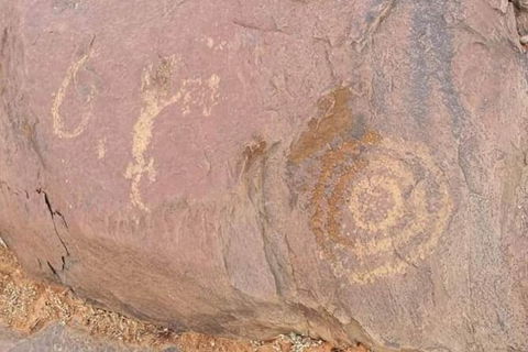 Aboriginal Rock Art - Airlie Beach Holiday 2
