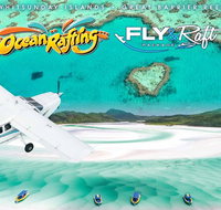 Great Barrier Reef Scenic Flight and Ocean Rafting Whitehaven Beach Day Trip - Airlie Beach Holiday