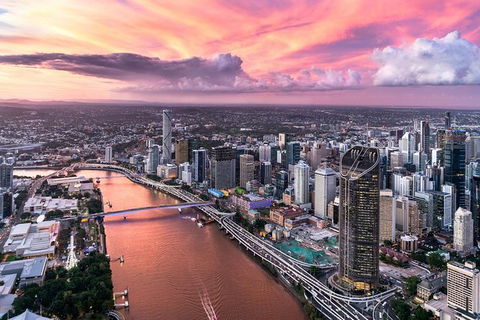 Brisbane City - Private Helicopter Sunset Flight - 25min - Airlie Beach Holiday 4