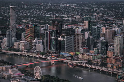 Brisbane City - Private Helicopter Sunset Flight - 25min - Airlie Beach Holiday 2