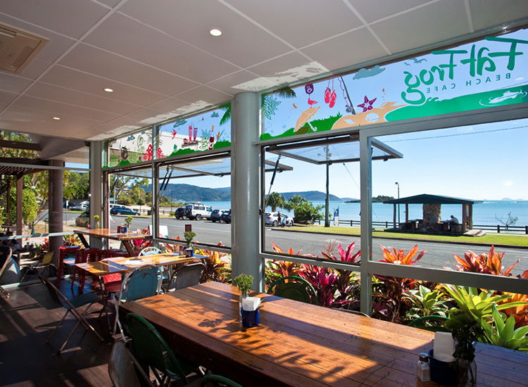 The Fat Frog Beach Cafe