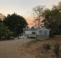 Poppy Luxe Caravan in the Byron Bay hinterland