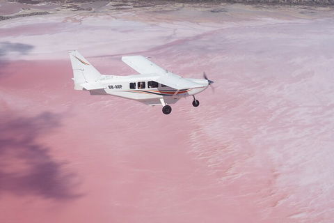 Pink Lake + Abrolhos Islands Scenic Flight - Airlie Beach Holiday 2