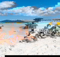 Ocean Rafting Tour to Whitehaven Beach Hill Inlet Lookout  Top Snorkel Spots - Airlie Beach Holiday